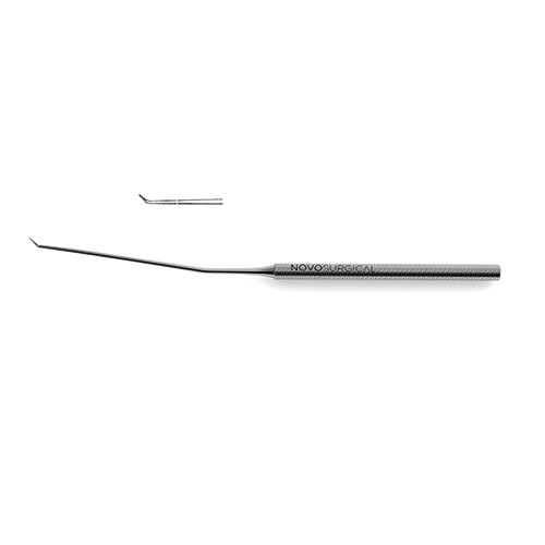 Hartmann-Micro Mosquito Forceps, Extra-Delicate, 3 1/2" (8.9 Cm), 1x2 Teeth, Curved
